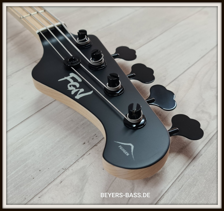 FGN J-Standard Mighty Jazz 4 Dark Evolution, Open Pore Black